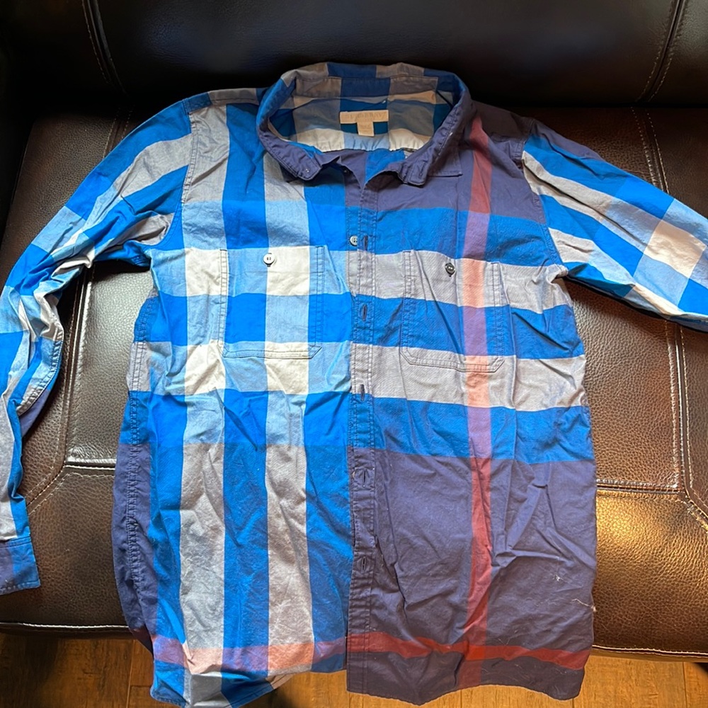 Boys Burberry shirt 14Y